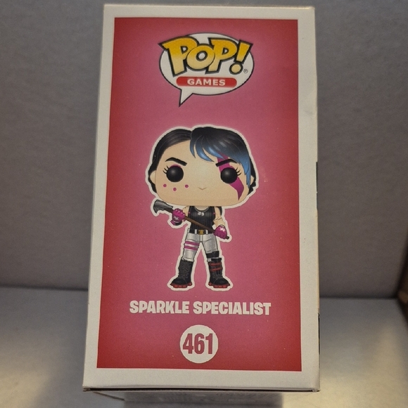 Funko Pop! Games Fortnite Sparkle Specialist Vinyl Figure, Box Has Shelf Wear - Picture 7 of 7